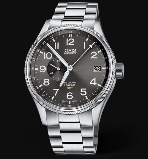 Oris Aviation Big Crown Pointer GMT SMALL SECOND 45mm Replica Watch 01 748 7710 4063-07 8 22 19